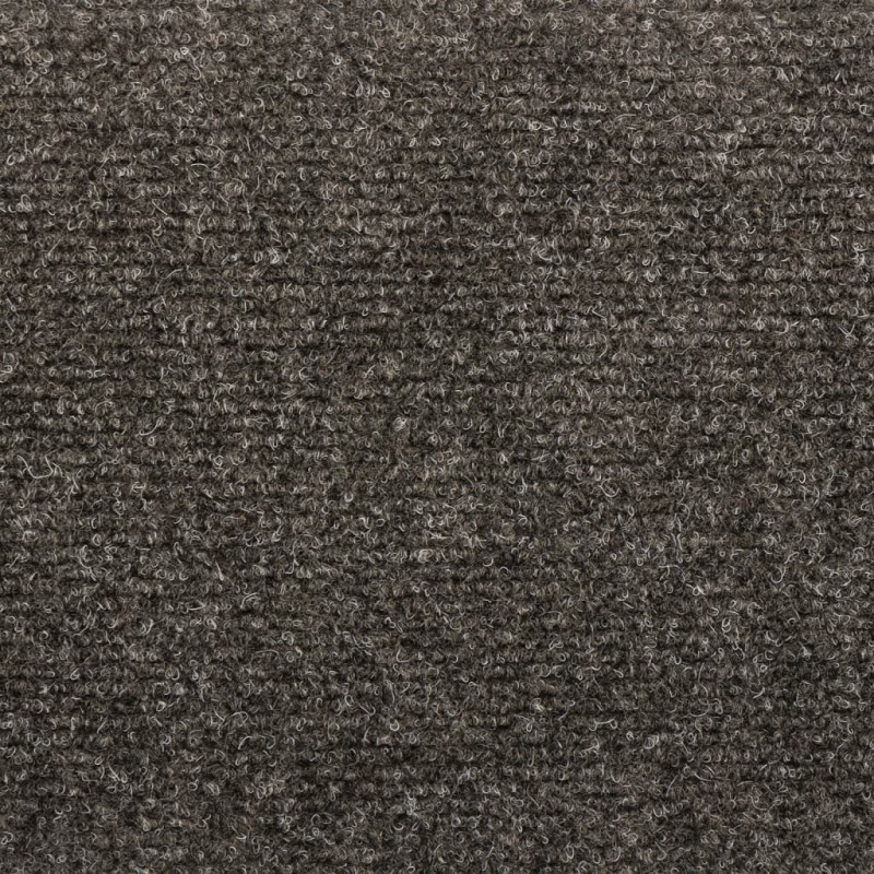 Samoprzylepne nakładki na schody, 10 szt., antracyt, 65x21x4 cm