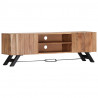 Szafka pod TV, 140x30x45 cm, lite drewno akacjowe