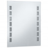 Ścienne lustro łazienkowe z LED, 50 x 60 cm