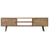 Szafka pod TV, 140x30x40 cm, lite drewno akacjowe
