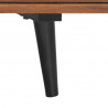 Szafka pod TV, 140x30x40 cm, lite drewno akacjowe