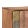 Szafka pod TV, 140x30x40 cm, lite drewno akacjowe