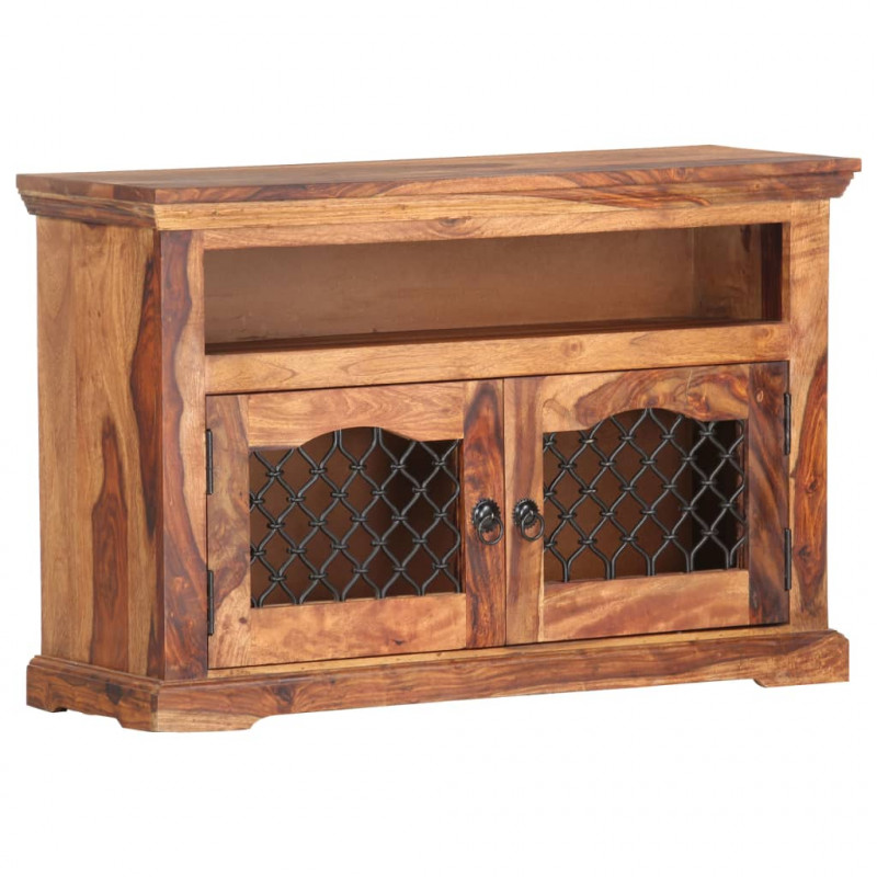 Szafka pod TV, 90x30x60 cm, lite drewno sheesham