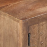 Szafka pod TV, 138x30x46 cm, lite drewno mango
