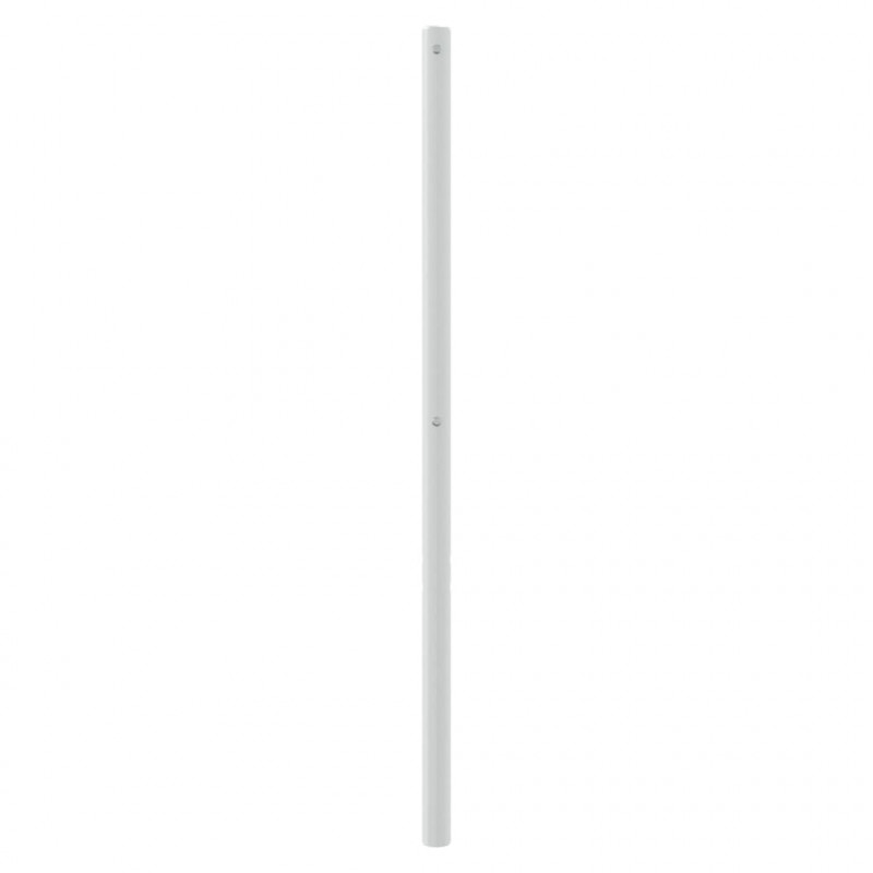 Metalowe wezgłowie, białe, 140 cm