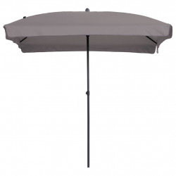 Madison Parasol ogrodowy Patmos Luxe, prostokątny, 210x140 cm, taupe