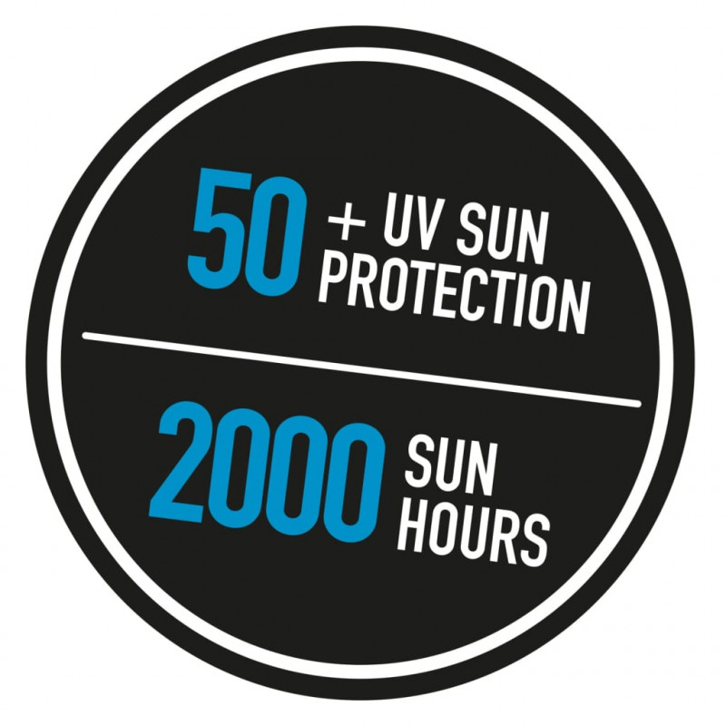 Madison Pokrowiec na poduszki ogrodowe, 125 x 32 x 50 cm, szary