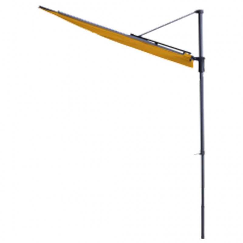 Madison Parasol balkonowy Sun Wave, 270 x 150 cm, złoty żółty