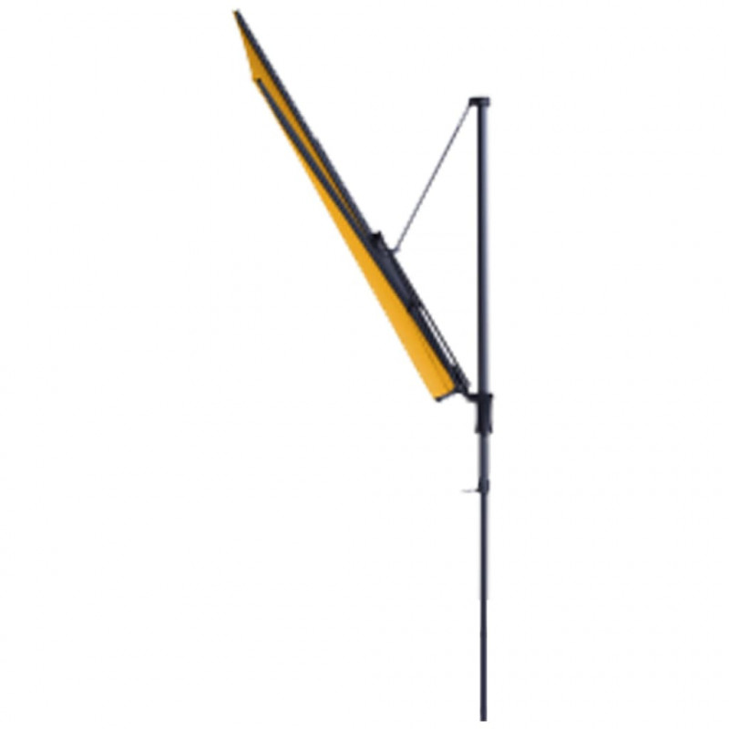 Madison Parasol balkonowy Sun Wave, 270 x 150 cm, złoty żółty
