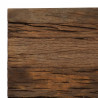 Stolik konsola, drewno z odzysku i stal, 120 x 35 x 76 cm