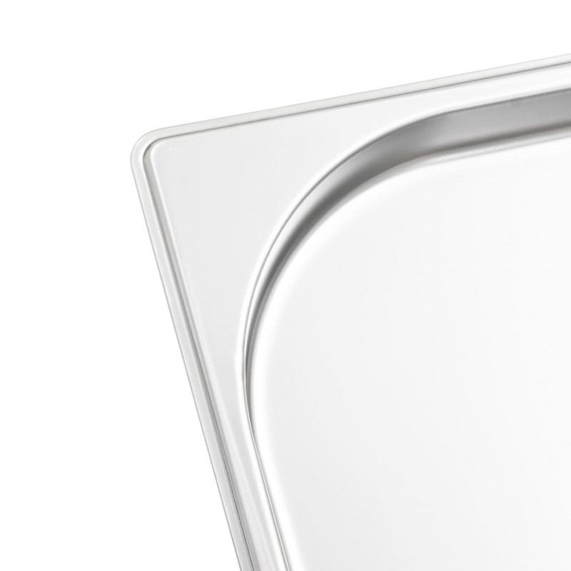 Pojemniki gastronomiczne 8 szt., GN 1/2, 20 mm, stal nierdzewna