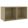 Szafka pod TV, dąb sonoma, 72x35x36,5 cm