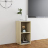 Szafka pod TV, dąb sonoma, 72x35x36,5 cm