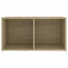 Szafka pod TV, dąb sonoma, 72x35x36,5 cm