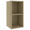 Szafka pod TV, dąb sonoma, 72x35x36,5 cm