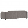 Sofa rozsuwana z szufladami, taupe, 100x200 cm, tkanina