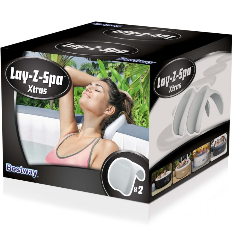 Bestway Poduszki Lay-Z-Spa do basenu z hydromasażem, 2 szt.