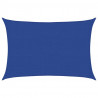 Żagiel przeciwsłoneczny, 160 g/m², niebieski, 2,5x4 m, HDPE