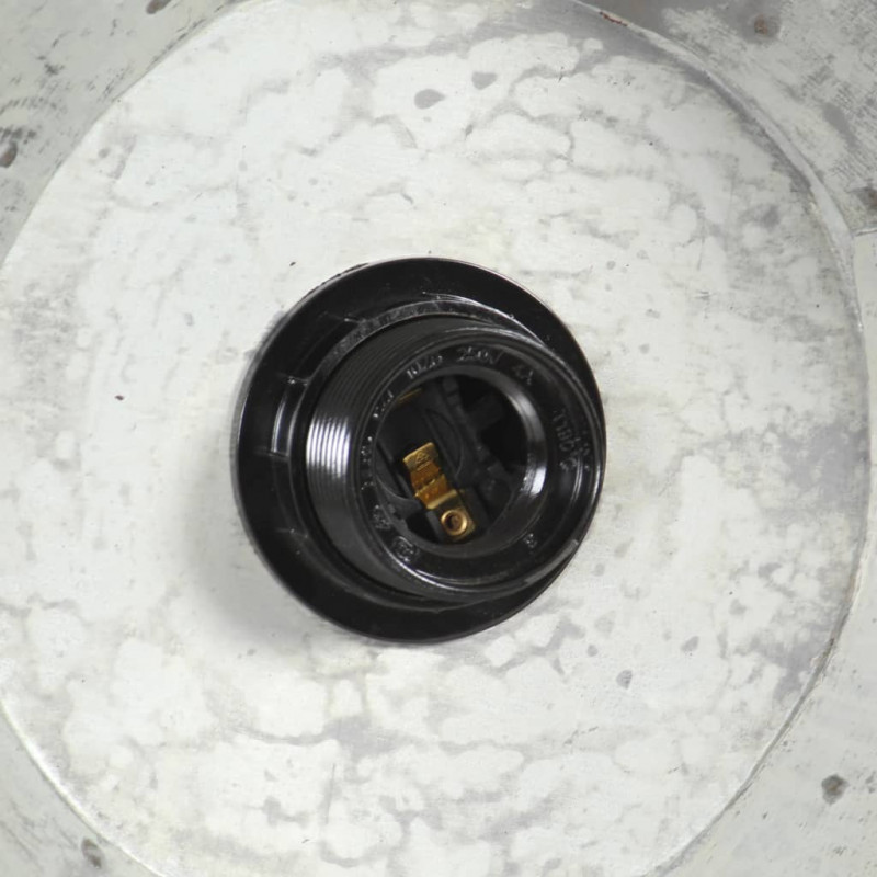 Industrialna lampa wisząca, 25 W, srebrna, 109 cm, E27