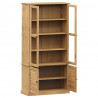 Witryna VIGO, 85x35x170 cm, lite drewno sosnowe