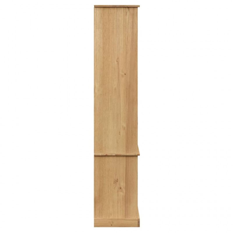 Witryna VIGO, 85x35x170 cm, lite drewno sosnowe