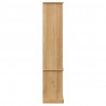 Witryna VIGO, 85x35x170 cm, lite drewno sosnowe