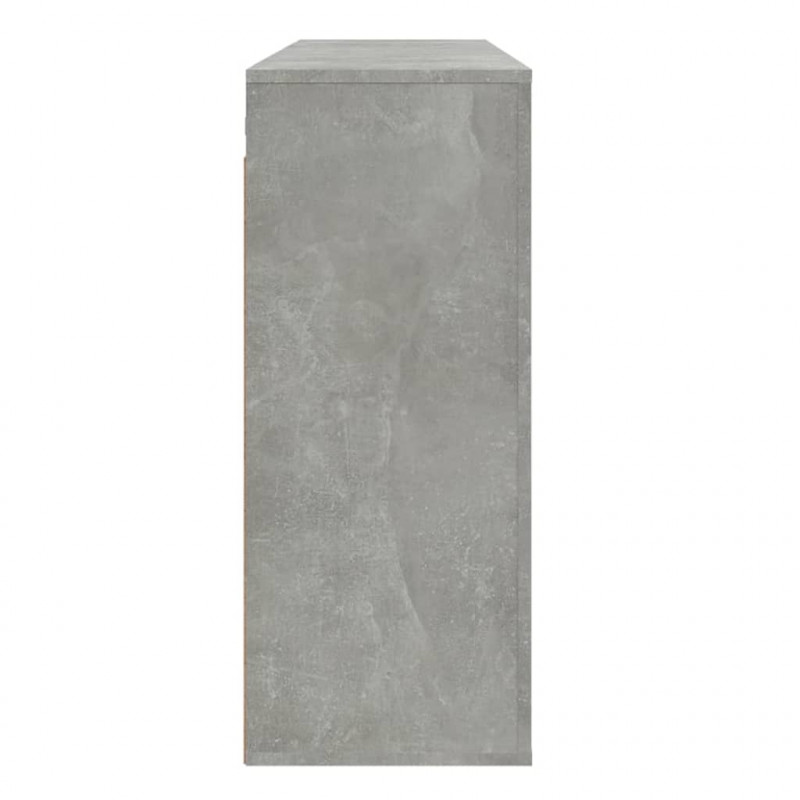 Szafka wisząca, betonowa szarość, 80x33x80 cm