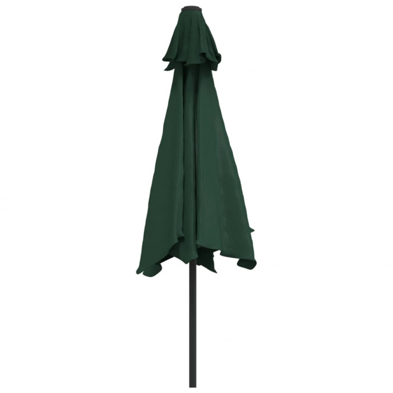 Parasol ogrodowy, zielony, 3 m