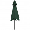 Parasol ogrodowy, zielony, 3 m