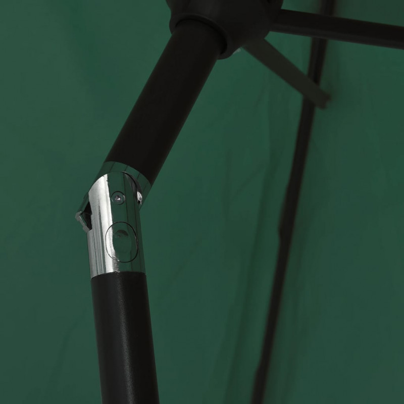 Parasol ogrodowy, zielony, 3 m