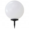 Kulista lampa solarna na zewnątrz, LED, 50 cm, RGB