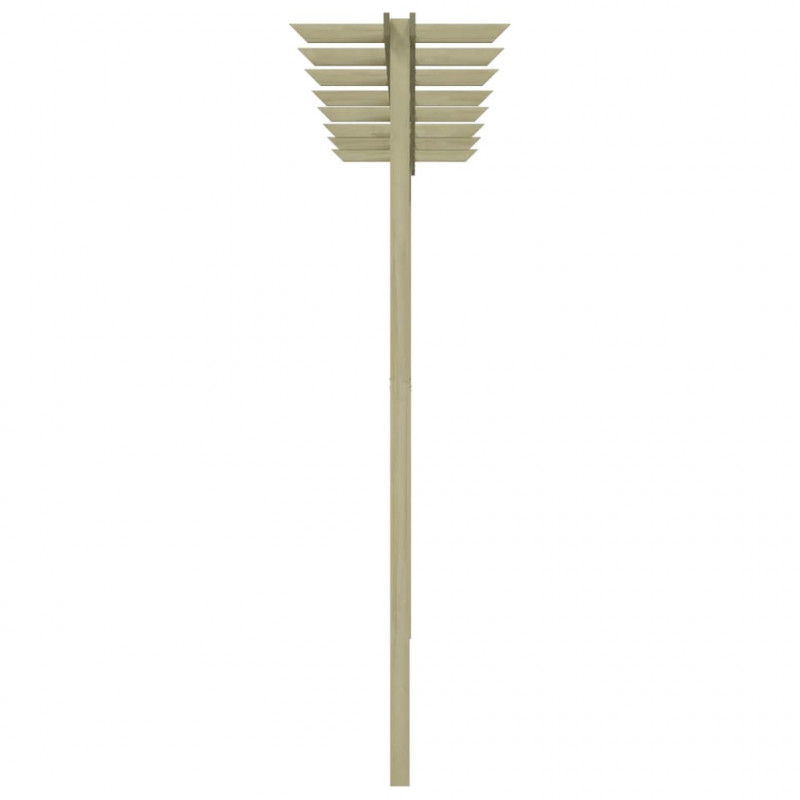 Pergola ogrodowa, impregnowane drewno sosnowe, 360x200x60cm