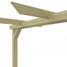 Pergola ogrodowa, impregnowane drewno sosnowe, 360x200x60cm