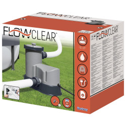 Bestway Pompa filtrująca Flowclear do basenu, 5678 L/h