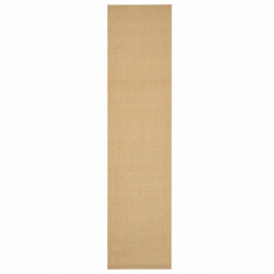 Dywanik, naturalny sizal, 80x350 cm