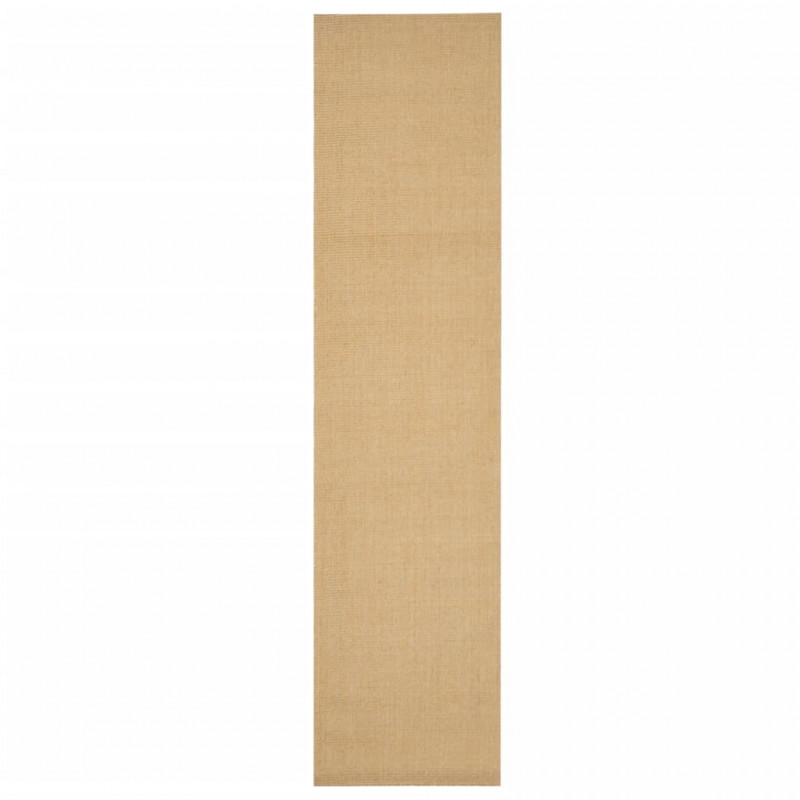 Dywanik, naturalny sizal, 80x350 cm