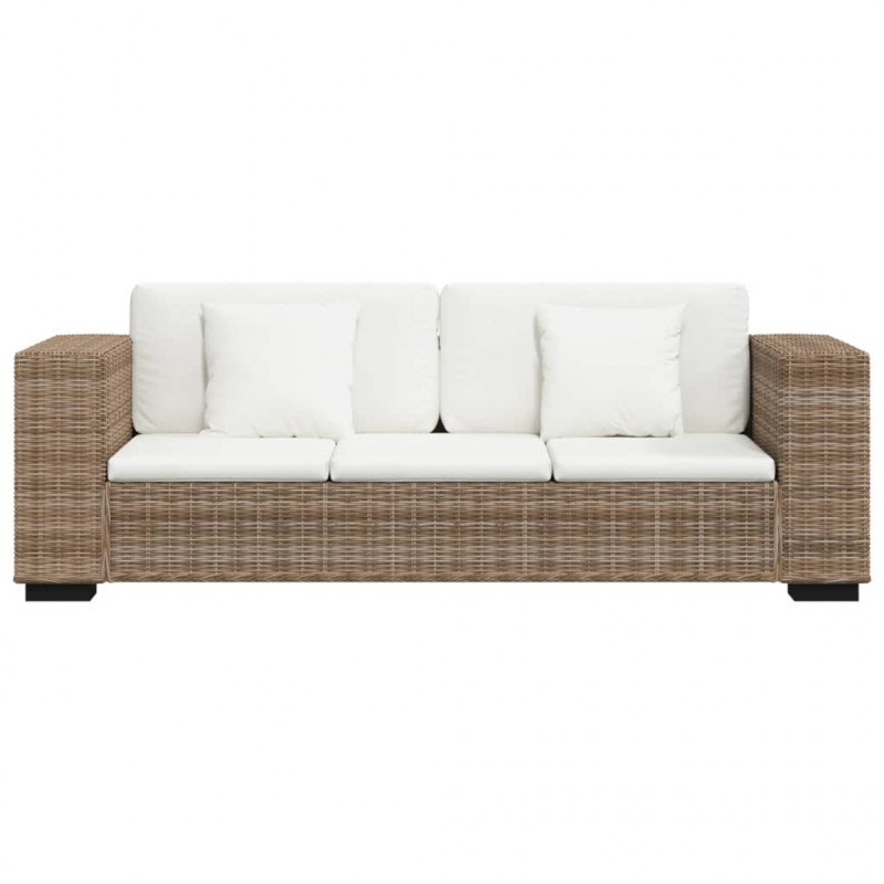 Zestaw kanap ogrodowych 2+3, rattan