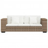 Zestaw kanap ogrodowych 2+3, rattan