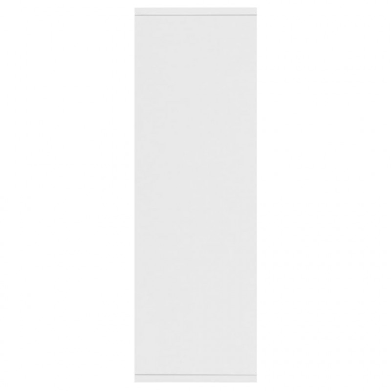 Regał na książki/szafka, biały, 50x25x80 cm
