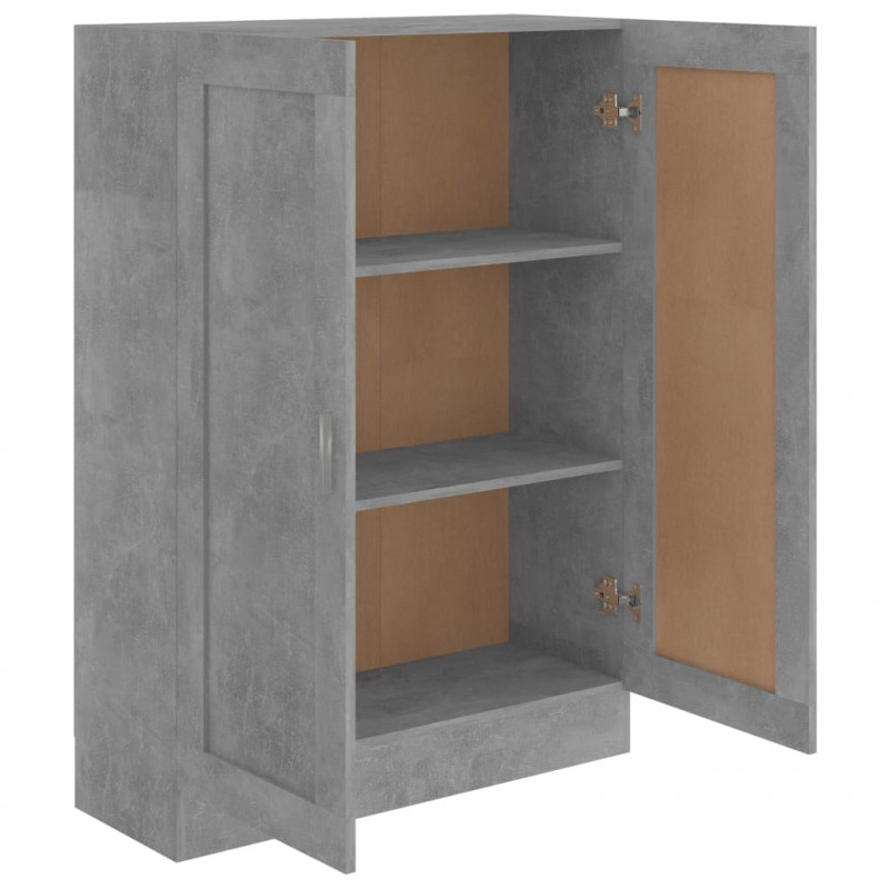 Szafka, szarość betonu, 82,5x30,5x115 cm