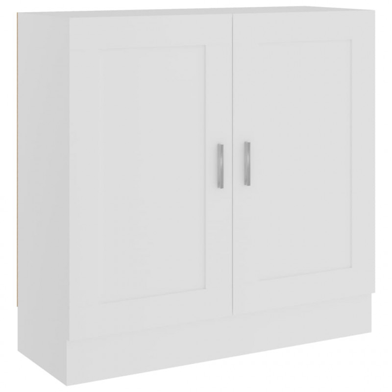 Regał na książki, biel 82,5x30,5x80 cm, materiał drewnopochodny