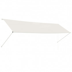 Markiza zwijana, 400 x 150 cm, kremowa