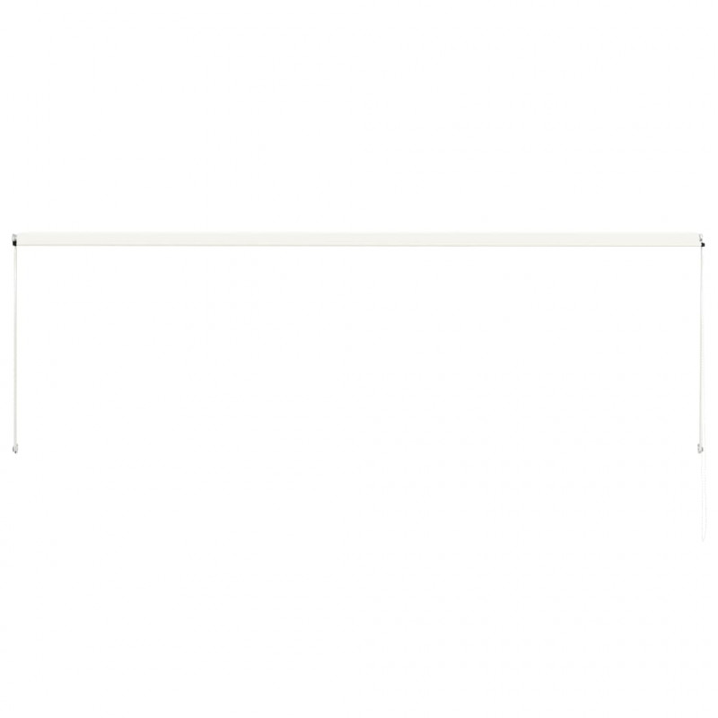 Markiza zwijana, 400 x 150 cm, kremowa