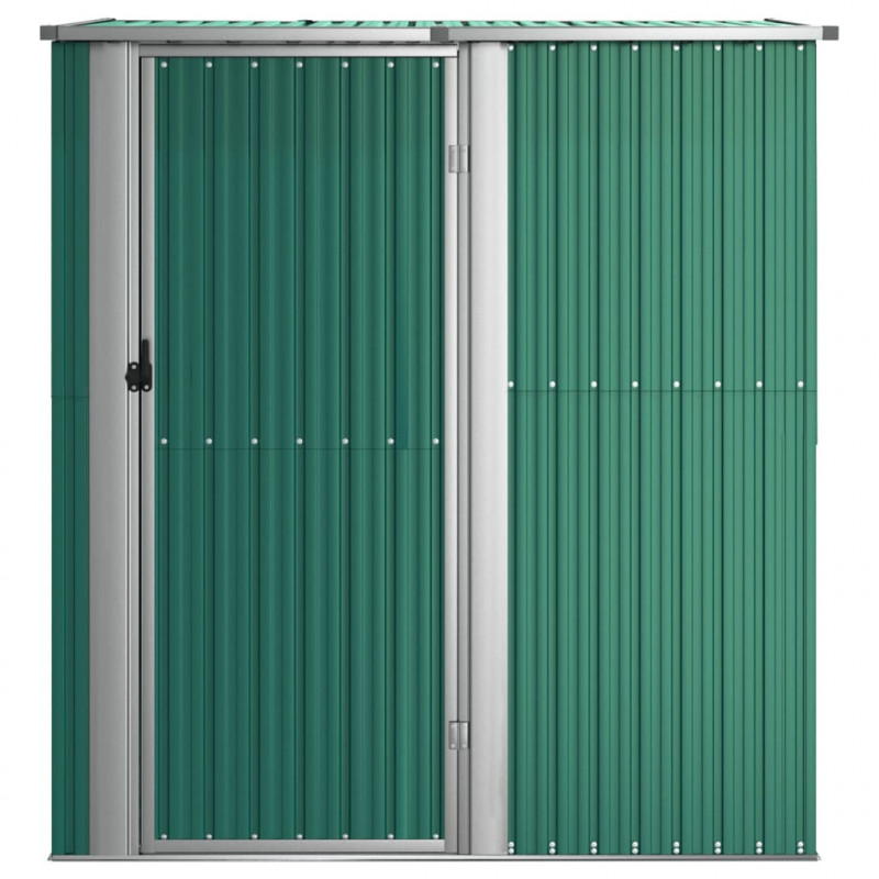 Szopa ogrodowa, zielona, 180,5x97x209,5 cm, stal