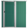 Szopa ogrodowa, zielona, 180,5x97x209,5 cm, stal