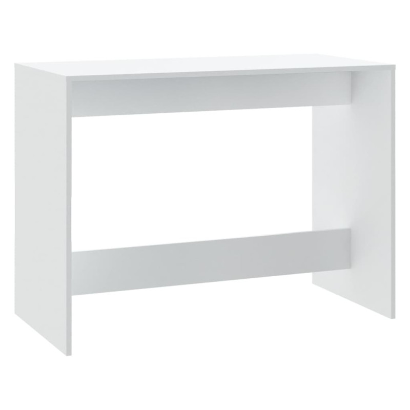 3-cz. zestaw mebli do jadalni, biały, materiał drewnopochodny