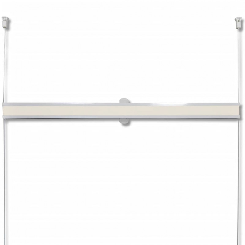 Roleta plisowana kremowa (40x150cm).