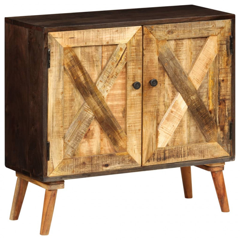 Szafka z litego drewna mango, 85 x 30 x 75 cm