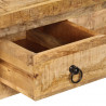 Stolik kawowy z litego drewna mango, 90x45x35 cm