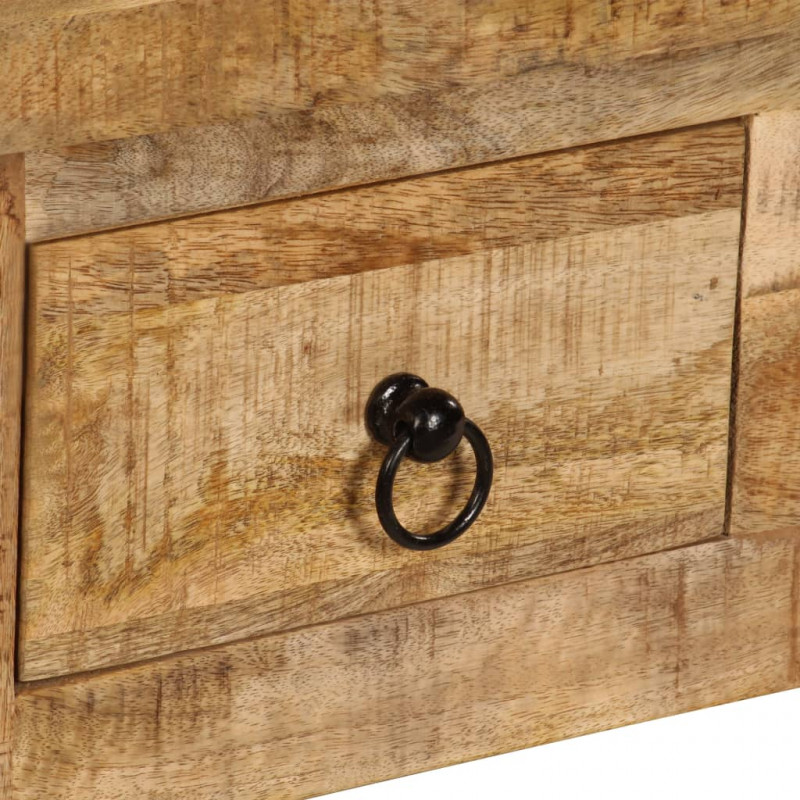 Stolik kawowy z litego drewna mango, 90x45x35 cm